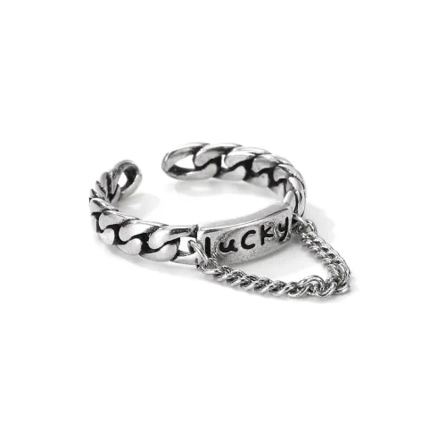 XXOFF Нержавеющая сталь Кольца Серебристый Белый Женские