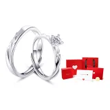 Кольцо "Любовь" частота + драгоценная подарочная коробка