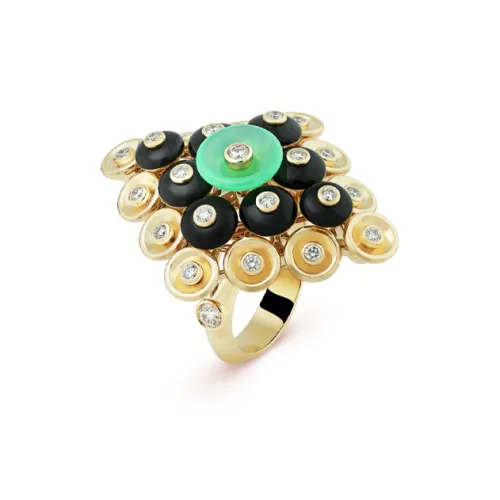 Van Cleef Arpels 18К Белое золото Кольца Унисекс Золото