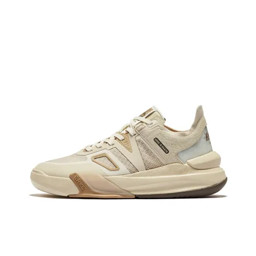 Erke COURAGEOUS And Brave Устойчивые к истиранию Дышащие Низкие Кроссовки для скейтбординга Мужские Микрокристаллический Белый Хаки