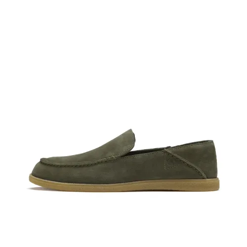 Clarks Лоферы Olive Green 261775067 Мужской