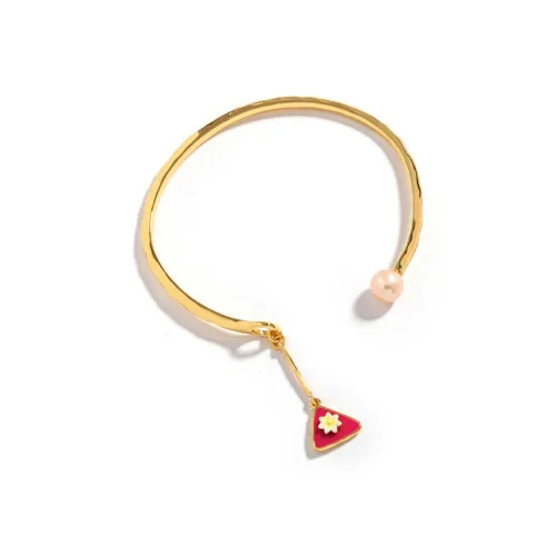 Fariya Эмаль Золото Покрытие Медные Браслеты Женские