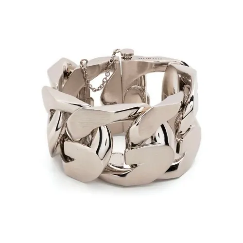 GIVENCHY Латунь Браслеты Мужской Серебряный