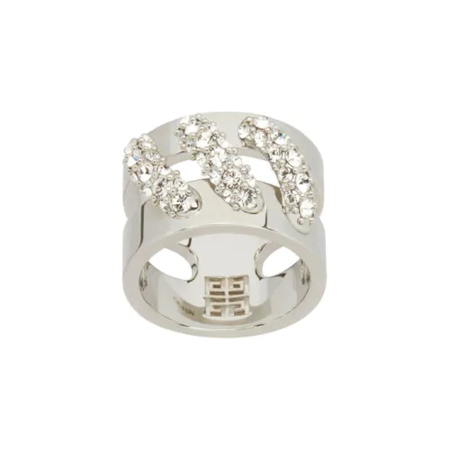 Givenchy Латунь Кольца Женское Серебро