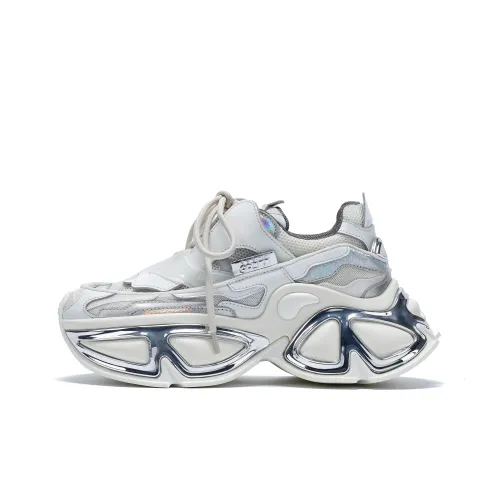 VINYVIOLA Амортизация устойчивость к истиранию визуально увеличенная высота низкий топ кроссовки с подошвой унисекс