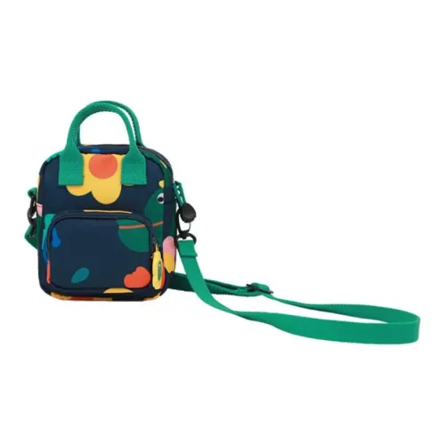 Cloud Factory Полиэстер Сумка через плечо Сумка Обычная Унисекс Темно-синий Бежево-желтый