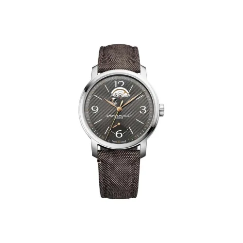 Baume & Mercier Автоматический Механический Механизм Мужские Часы 42,1мм*39,05мм*10,1мм Коричневый
