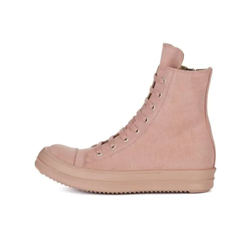 Rick Owens DRKSHDW Высокие кроссовки для скейтбординга женские розовые