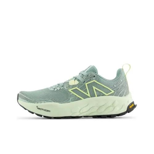 New Balance Fresh Foam X Hierro v8 Амортизация Устойчивость к истиранию Дышащий Низкий Верх Беговые кроссовки Мужской Зеленый