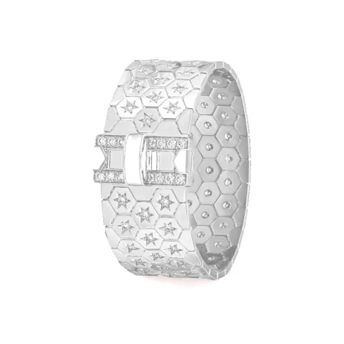 Van Cleef Arpels 18К Белое золото Браслеты Женское серебро