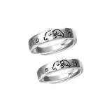 Милый щенок, кольцо - 1 пара