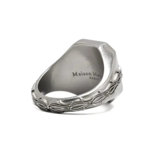 Maison Margiela Стекло Латунь Кольца Унисекс Синий