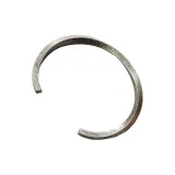 Винтажный серебряный, большой, рекомендуемый размер, внутренний диаметр 7 см