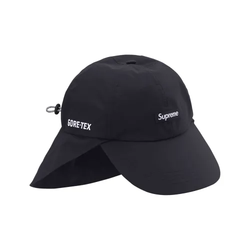 Supreme Нейлоновые Шапки и Кепки Унисекс Черные
