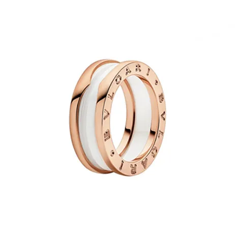 BVLGARI Розовое золото Керамика Кольца Унисекс