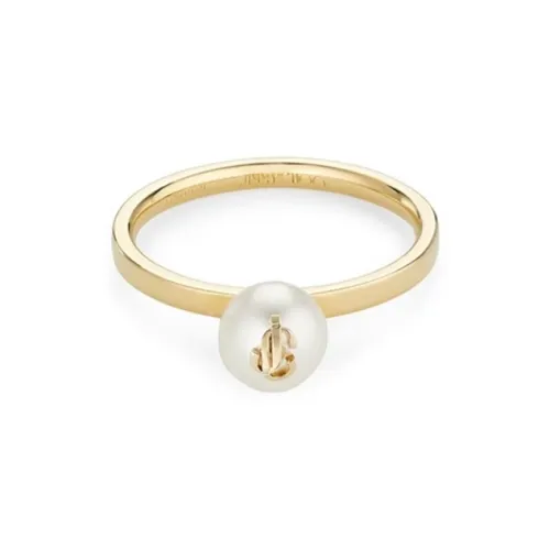 Jimmy Choo Латунь Поликарбонат Кольца Женские Золото