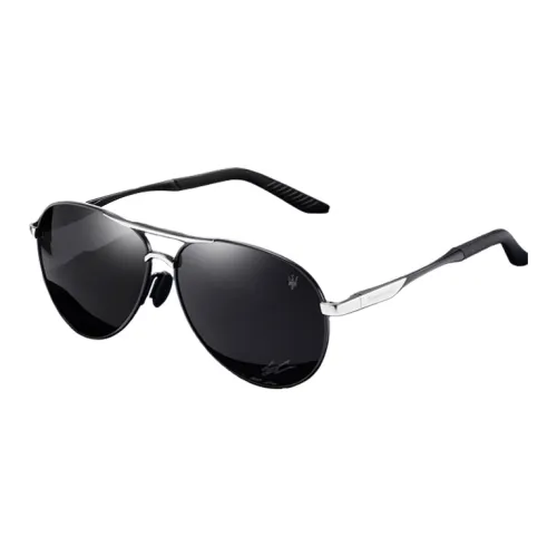 Maserati Oval Double Layered Polarized Sunglasses Unisex Мазерати Овал Двойной Слой Поляризованные Солнцезащитные Очки Унисекс