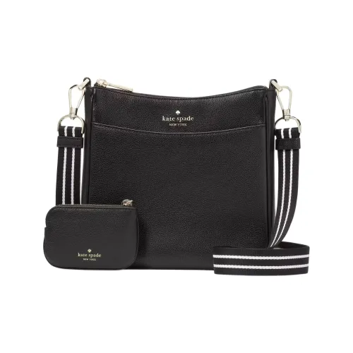 Kate Spade Сумка через плечо из текстуры кожа личи женская черная