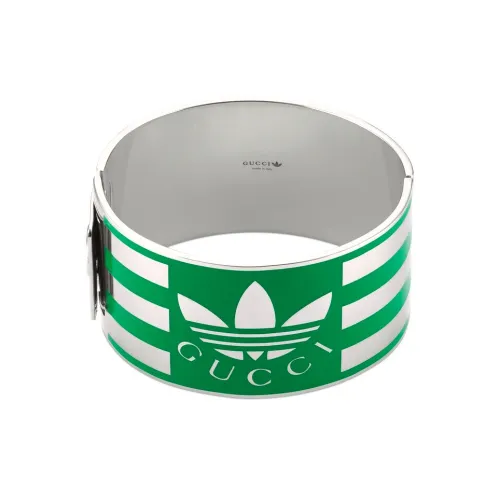 GUCCI X ADIDAS Collaboration Эмаль Браслеты Унисекс Зеленый