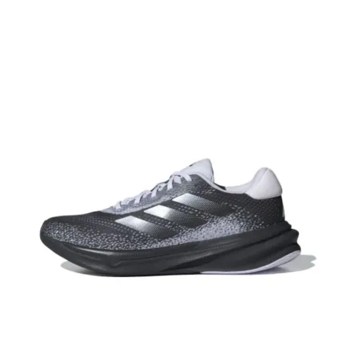 Adidas Supernova 2 Slip-Resistant Low Top Беговые кроссовки Женские Серый Черный