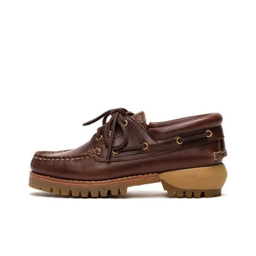 Visvim Женские повседневные туфли, темно-кофейного цвета, женские