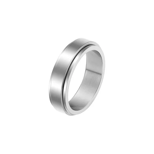 MUSTKOO Кольца из титана и стали унисекс