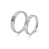 Рыбка и Кошка Любовь Пара Кольцо