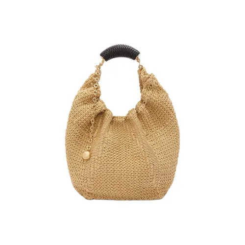 LOEWE Плетеная веревка с коровьей кожей сумка через плечо сумка среднего размера женская натуральная