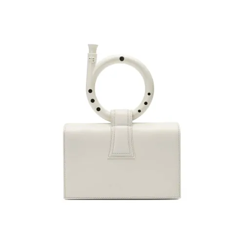 PabePabe Сумка через плечо из кожи унисекс белый