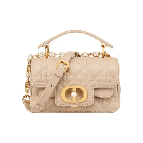 DIOR Сумка через плечо из телячьей кожи мини-сумка для женщин розово-бежевого цвета