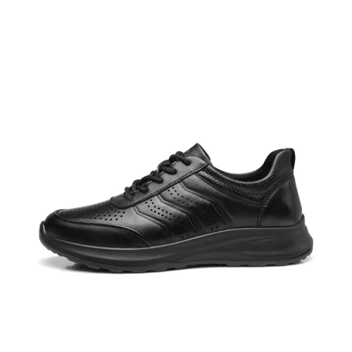 Strongman 3515 Спортивная обувь Мужская Летняя BLACK CUT Out Коммутатор Беговая обувь