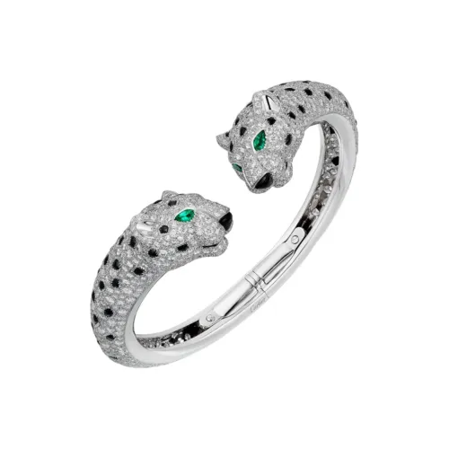 Cartier Браслет Panthère De Cartier Белое Золото, Изумруд, Оникс, Бриллианты