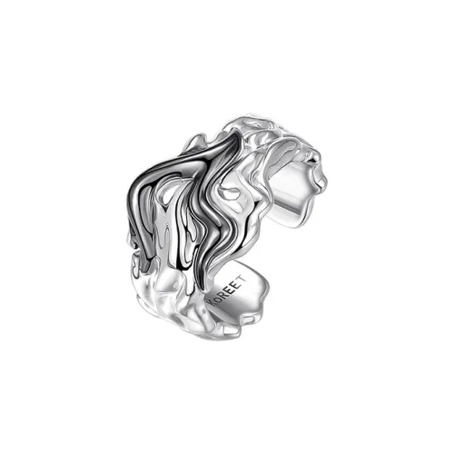 KOREET Кольца с медным покрытием и родием женские серебряного цвета