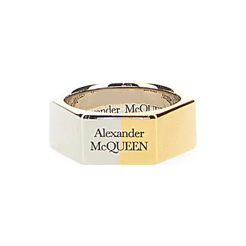 Alexander McQueen Латунь Кольца Мужские