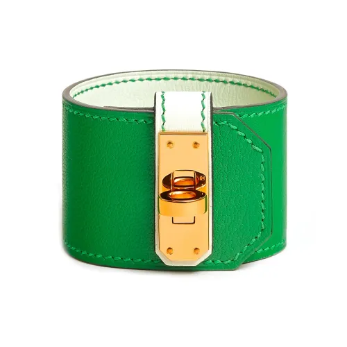 HERMES Kelly Браслеты Бамбук Зеленый Женский