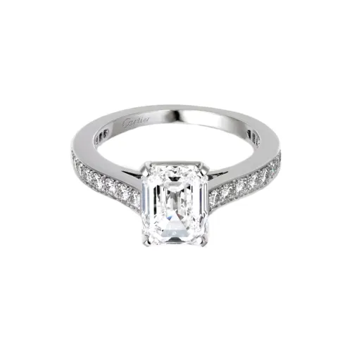 Cartier Solitaire 1895 Платина, Бриллианты