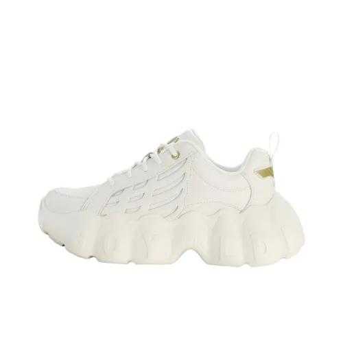 Boy London Low Топ Толстая подошва Кроссовки Унисекс Белые