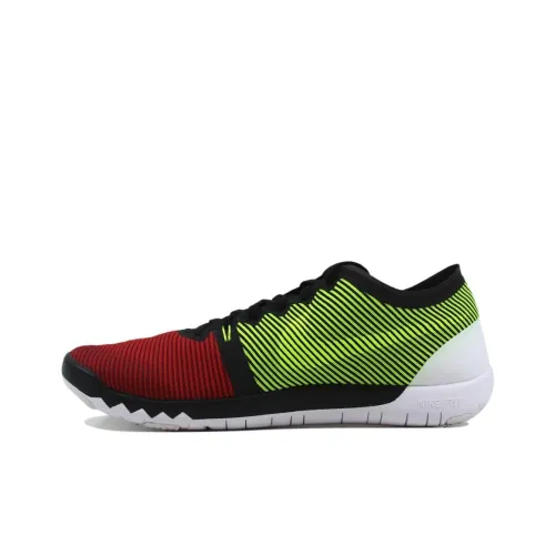 Nike Free Trainer 3,0 V4 Устойчивый к истиранию Дышащие Низкие Кроссовки для тренировок Унисекс Красный