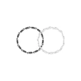 Серебряный и черный пара