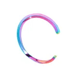 Ослепительный цвет, маленький размер, внутренний диаметр 6 см