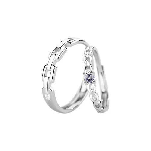 CHIEMOT Медный Циркон Кольца Унисекс