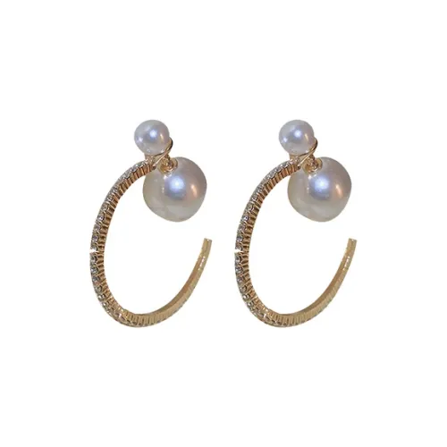 FEO Искусственная жемчужина Серьги Женские