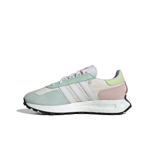 Adidas Originals Retropy E5 Casual Low Top Зеленый Белый Желтый Женский