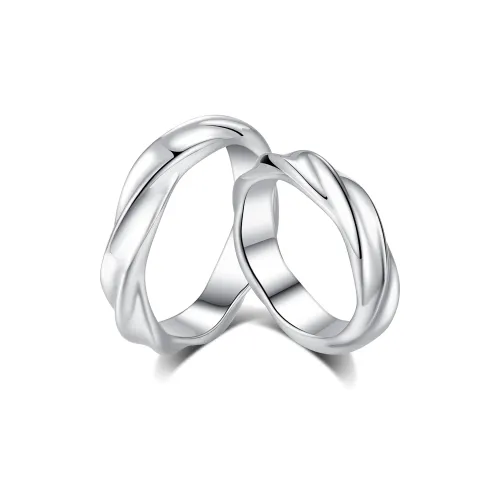 ENFANTIN Титановые стальные кольца не выцветающие унисекс серебряные