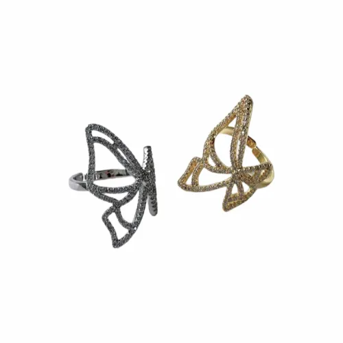 ZWU Медные Гальванизированные Цирконовые Кольца Женские