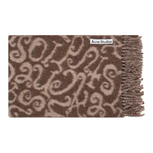 Acne Studios Вязаные шарфы Мужской Коричневый