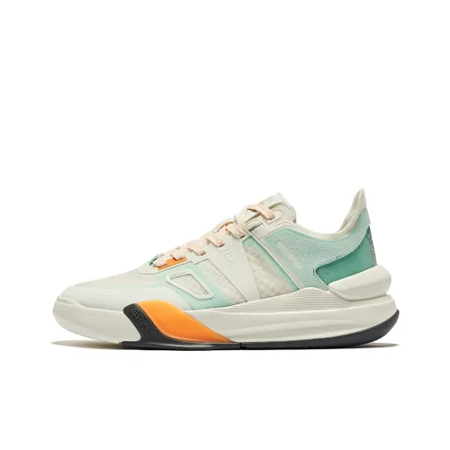 Erke COURAGEOUS And Brave Устойчивые к истиранию Дышащие Низкие Кроссовки для скейтбординга Мужские Микрокристаллический Белый Пузырьковый Зеленый