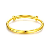 Круглый блестящий выдвижной браслет