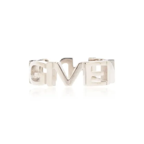 GIVENCHY Латунь Кольца Мужские Серебряные