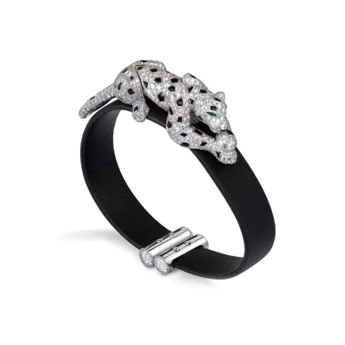 Cartier Браслет Panthère De Cartier Белое Золото, Изумруды, Оникс, Бриллианты